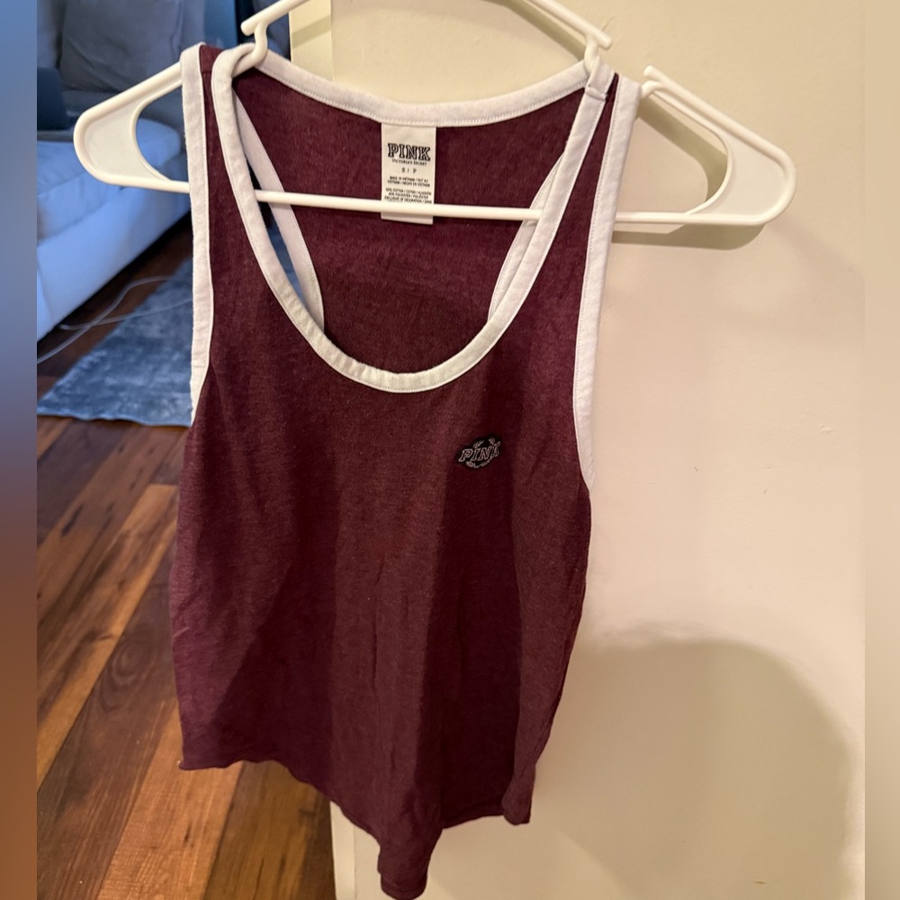 Y2K y2k vintage pink Victoria’s Secret racer back tank top